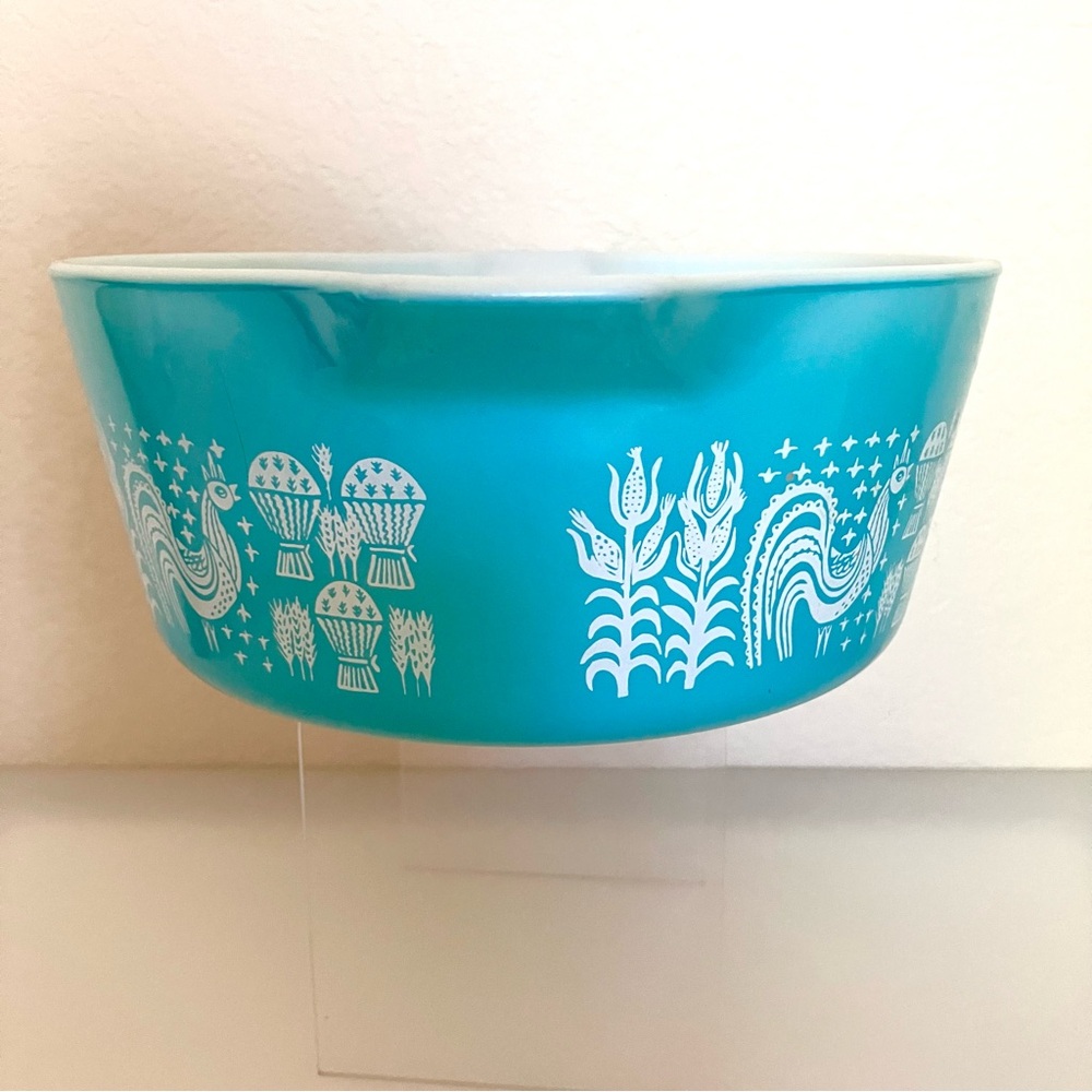 PYREX 475 Amish Butterprint Casserole Dish Bowl #475, 2.5qt - Picture 2 of 10